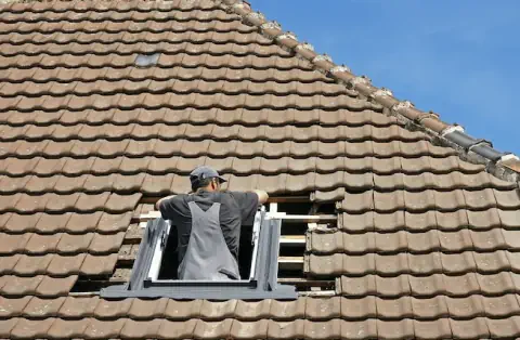 Pose de velux - Jumeauville